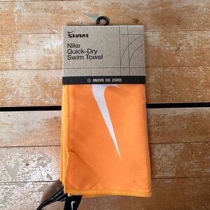 Nike Orange Swim Towel